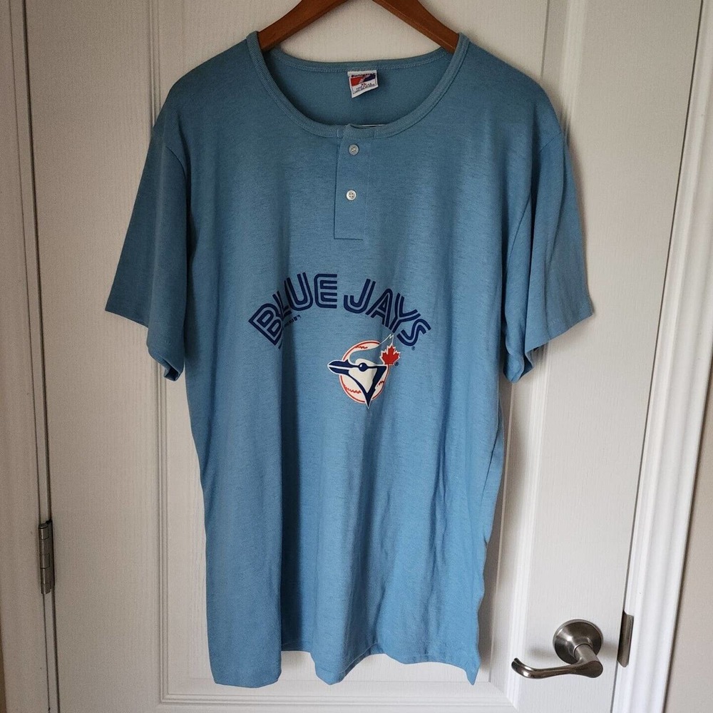 Vintage Single Stitch Toronto Blue Jays T-Shirt Size XL 1993 90s MLB